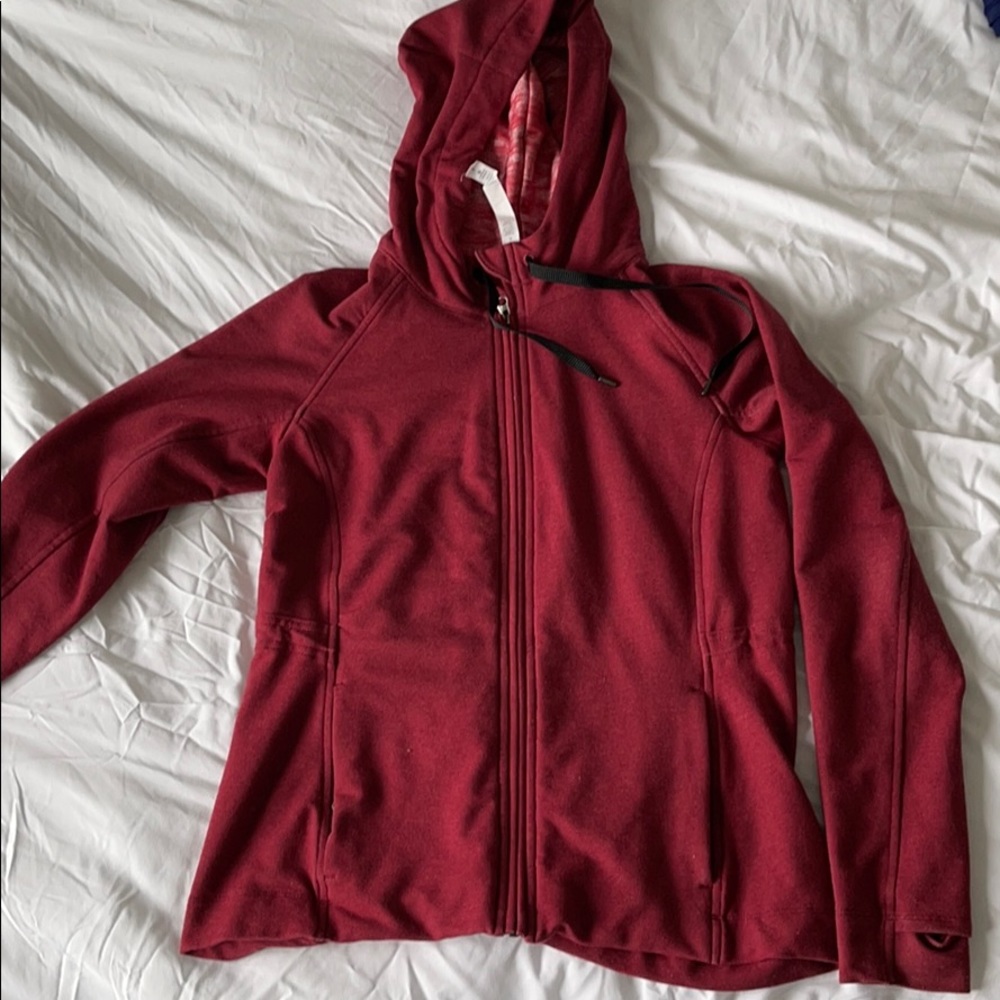 Red Lululemon jacket
